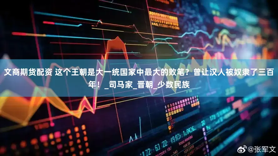 文商期货配资 这个王朝是大一统国家中最大的败笔？曾让汉人被奴隶了三百年！_司马家_晋朝_少数民族